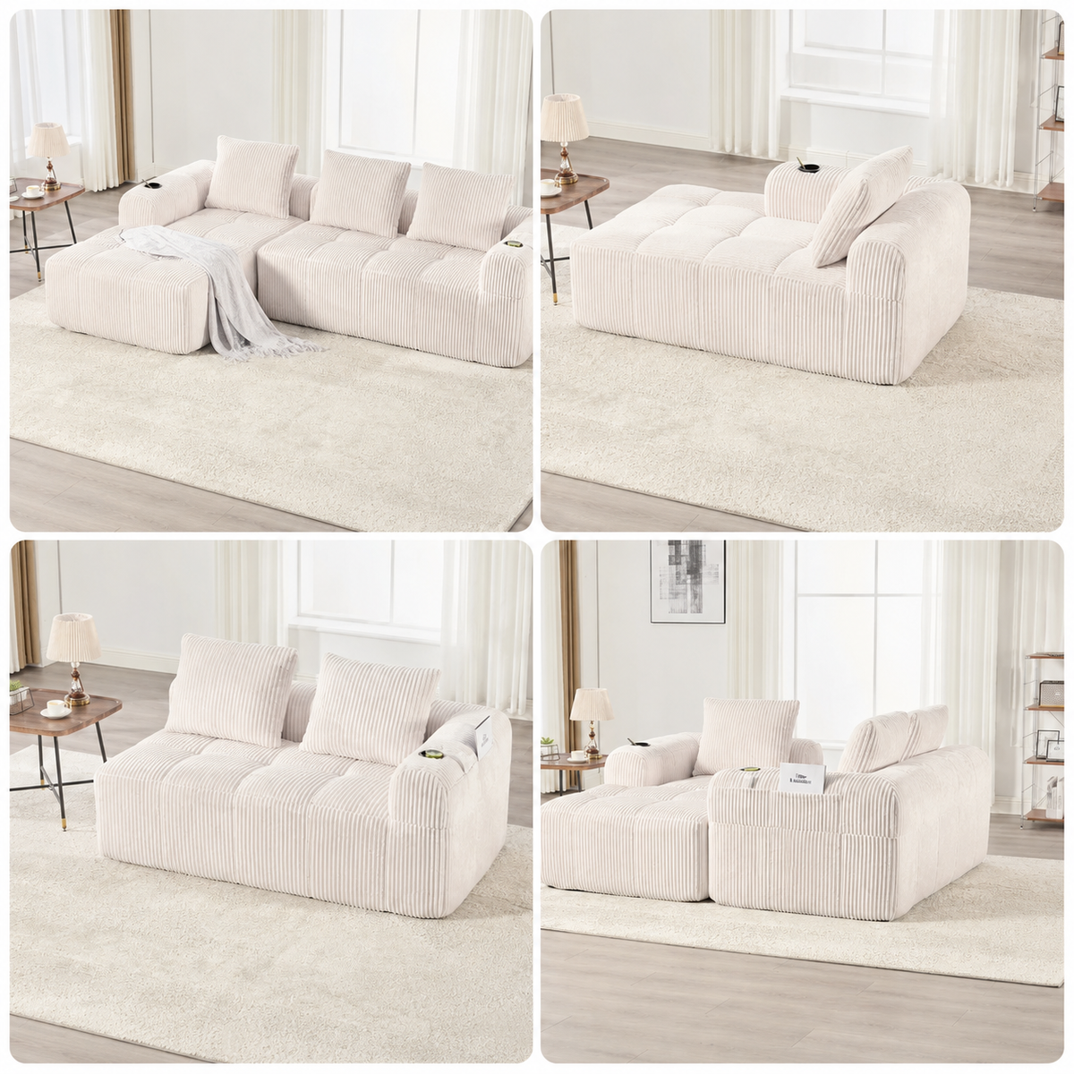 Canapé d'Angle Confortable