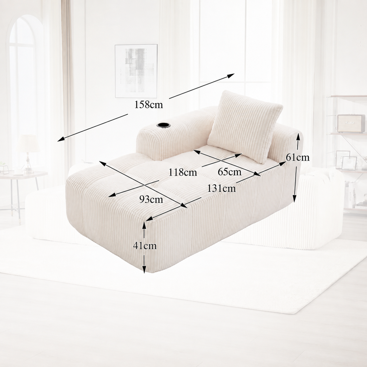 Canapé d'Angle Confortable